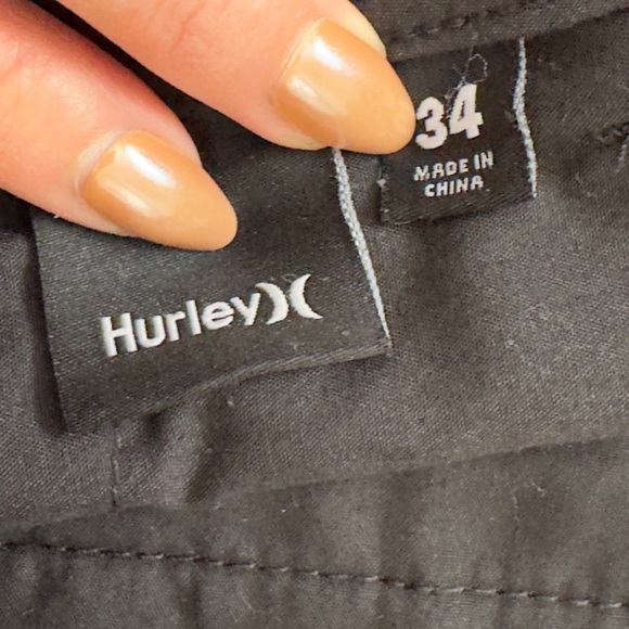 Men’s Hurley casual flat front shorts size 34 - Picture 4 of 8